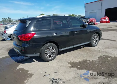 2018 Nissan Pathfinder Sv z USA, uszkodzony, nr VIN 5N1DR2MN3JC628784